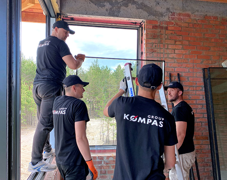 installation and service work