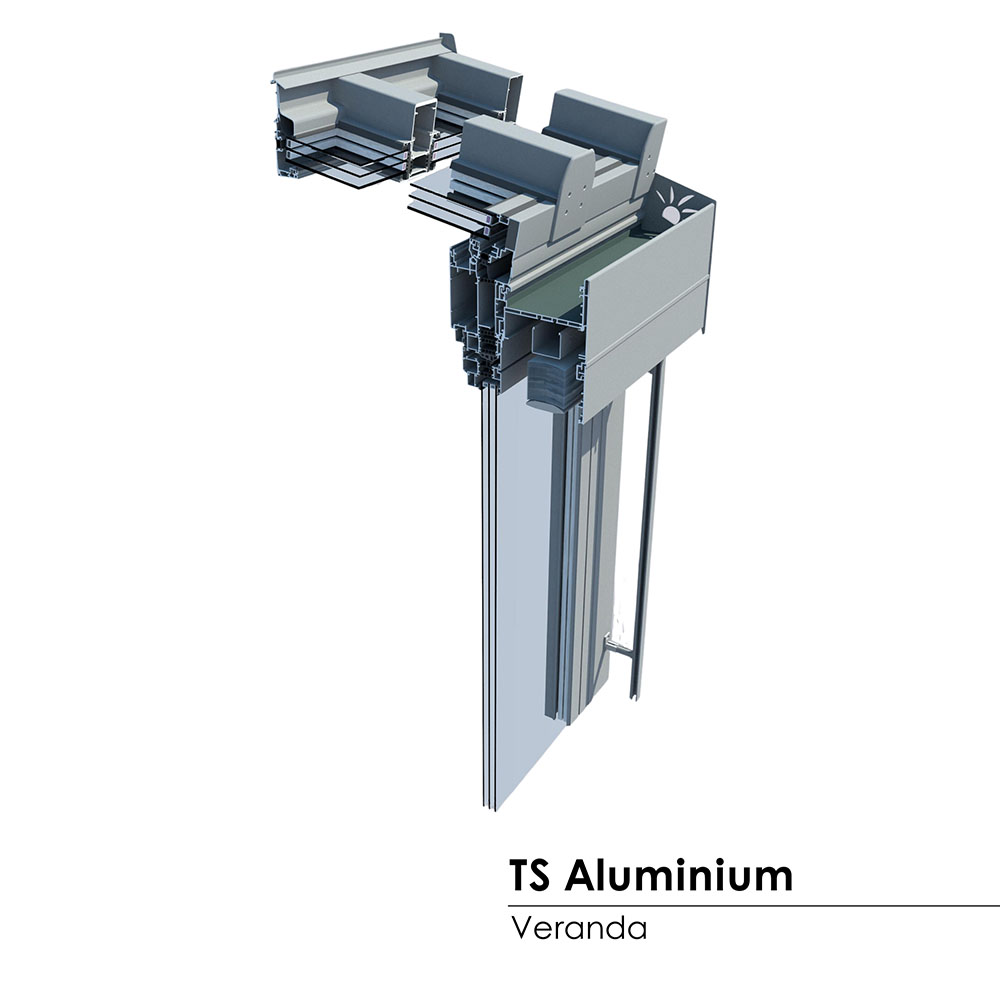 CONSERVATORIES SYSTEMS Veranda TS Aluminum