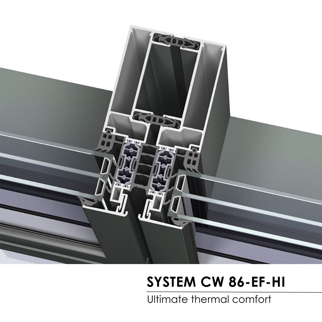 CONCEPTWALL 86 FACADE SYSTEM
